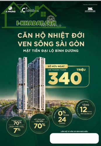 Dự án Căn hộ The Emerald 68 đẳng cấp 5 sao do nhà thầu số 1 Việt Nam xây dựng. Cách tp - 3