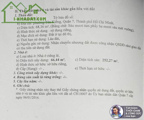 BÁN NHÀ HẺM XE HƠI 4M LÂM VĂN BỀN. 68M2. 5MX14M. CĂN GÓC 4 TẦNG CỰC XỊN. 1 THÁNG 30 TRIỆU - 3