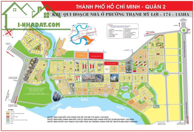 Bán đất biệt thự đường 69A, dự án Huy Hoàng, phường Thạnh Mỹ Lợi, Q2, - 3