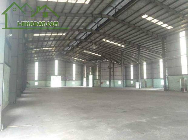 Cho thuê kho xưởng tại Gia Lâm , Hà Nội. Diện tích 6000m khung Zamil cao 12m PCCC tự động