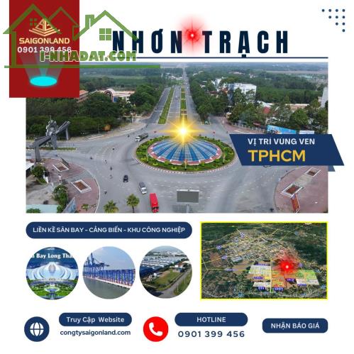 Saigonland Nhơn Trạch Đầu Tư - Mua bán - Ký gửi đất nền dự án Hud Nhơn Trạch Đồng Nai - - 2