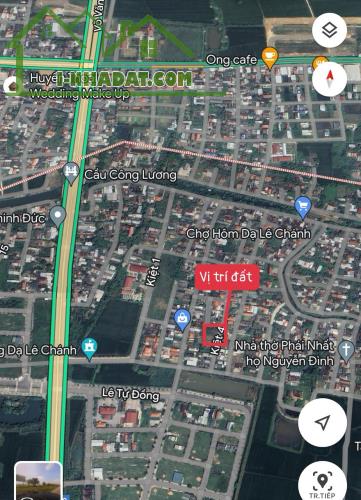 Bán nhanh đất Phường Thuỷ Vân , TP Huế thông  2 đầu ô tô tận nơi cạnh trường Mầm Non giá