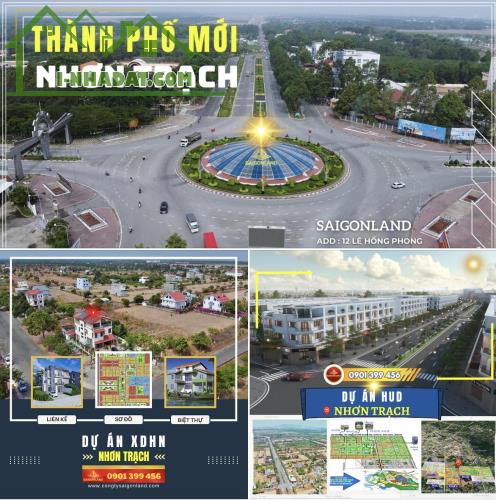 Đất nền Nhơn Trạch sổ sẵn - giá bán mới nhất - Saigonland Cập nhật sản phẩm đất nền dự án - 2