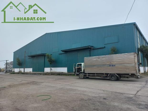 Cho thuê kho xưởng phường Lĩnh Nam, 300m, container đỗ, 85k/m