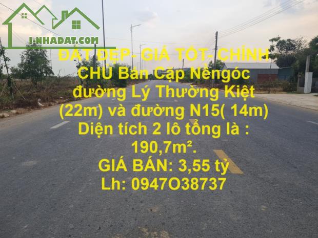 ĐẤT ĐẸP- GIÁ TỐT- CHÍNH CHỦ Bán Cặp Nền Khu Dân Cư Sân Bay Thị Xã Kiến Tường