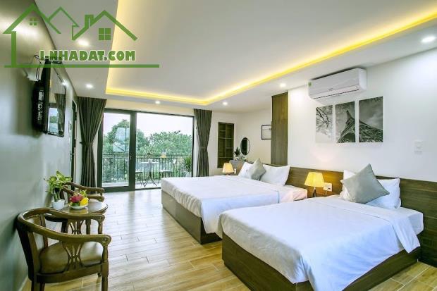 Hạ chào 500triệu, bán nhanh homestay, mặt tièn Huỳnh Thúc Kháng,227m2, 3tầng