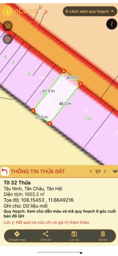 ĐẤT ĐẸP CHÍNH CHỦ đường DT785B Tân Hội, Tân Châu, Tây Ninh - Cách KCN Tân Hội một 2km - 3