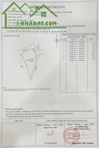 Đất Đẹp - GIÁ CỰC SỐC - Chính Chủ Cần Bán Lô Đất Vị Trí Đẹp Tại Bình Sơn, Ninh Thọ, Ninh - 1