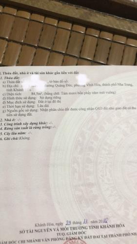 Bán dãy trọ 4 phòng hẻm 3m đường Quảng Đức, Diện tích 84,5m2 đất vuông vức, giá bán 2 tỷ 5 - 1