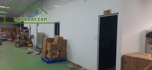 Cho thuê kho xưởng tại KCN Nam Từ Liêm, Hà Nội. Diện tích 1100m2 khung zamin kho xưởng