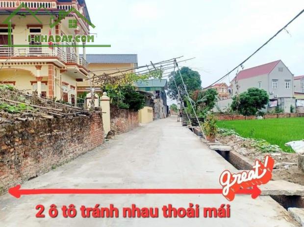 Cần bán 98m2 đất thổ cư Phú Dư, Quỳnh Phú, Gia Bình, Bắc Ninh