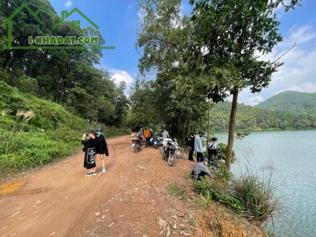 Thanh khoản nhanh 1000m2 đất view đẹp nhất hồ Ban Tiện Minh Trí Sóc Sơn chỉ hơn 2 tỷ. - 1