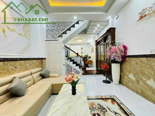 BÁN NHÀ PHAN VĂN TRỊ , GÒ VẤP 48m2 GIÁ 3,78tỷ X785594706 - 1