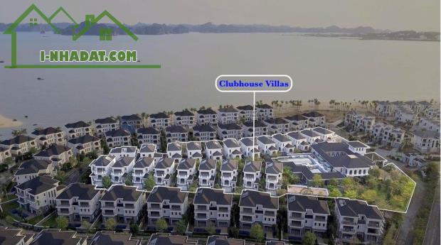 Biệt thự ven Biển 332m2 Grandbay Hạ Long Villas 3,5 tầng có sân vườn rộng bãi tắm riêng