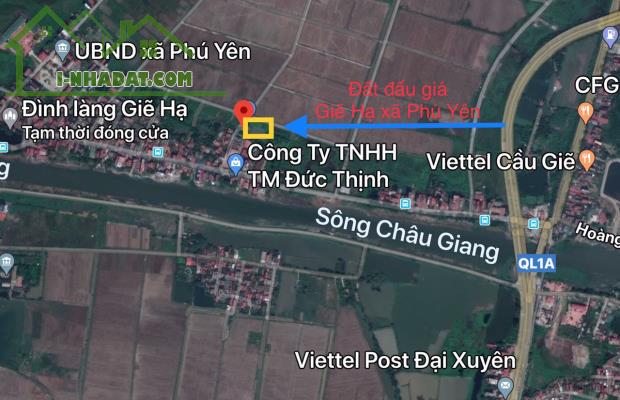 Chính Chủ Bán Đất Thổ Cư Sổ Riêng Giá Tốt Nhất Khu Vực Giẽ Hạ-Phú Xuyên - 1