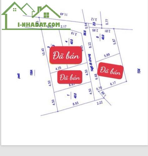 Giá mềm nhất Thành Văn, Thành Oai, Hà Nôi, chỉ 20tr/m2 - 2