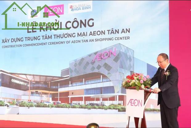 Đất nền đô thị gần Aeon Mall Tân An sổ sẵn côn chứng nhận sổ ngay giá CC 1ty422