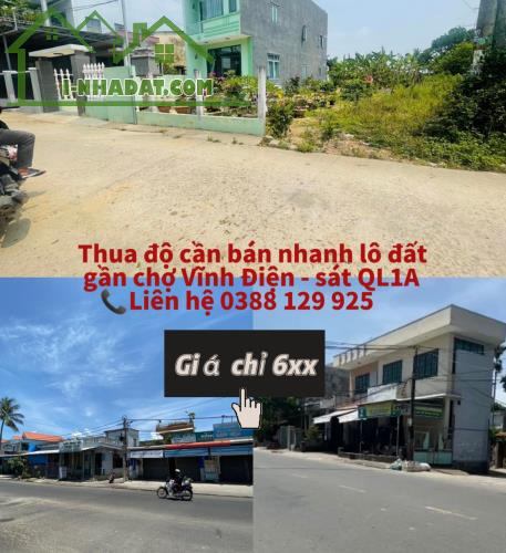 Bán đất khu vực trung tâm TP Tam Kỳ giá chỉ 15 triệu