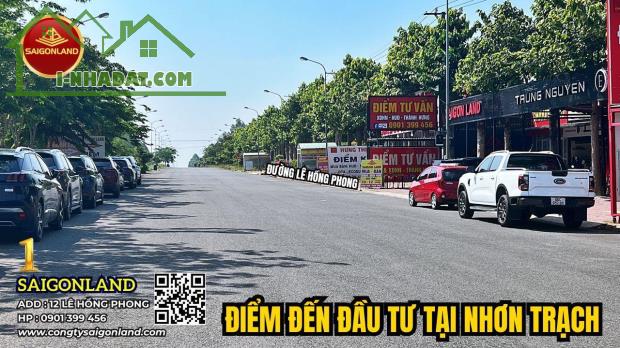 Saigonland Cần bán nhanh nền Nhà Vườn  sổ sẵn dự án Hud Nhơn Trạch Đồng Nai diện tích - 2