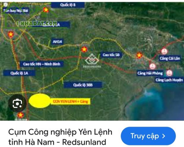 Chuyển Nhượng Đất Khu CN Đồng Văn 5000m2 Giá 2.1tr/m2 - 1
