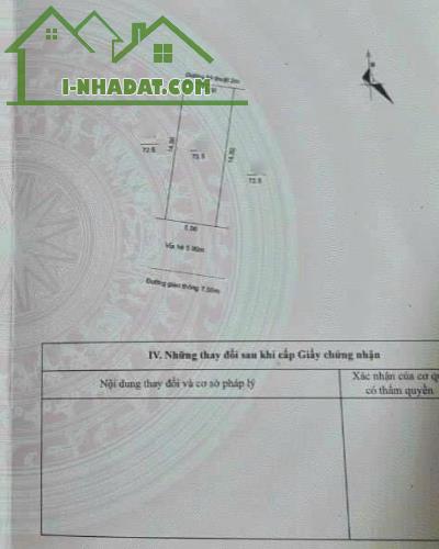 Bán đất KDC Trần Hưng Đạo, TP Hải Dương, 72.5m2, mt 5m, hướng nam nhìn sang chung cư - 3