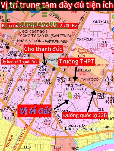 Bán đất mặt tiền quốc lộ 22 b thị trấn Gò Dầu Tây Ninh - 1