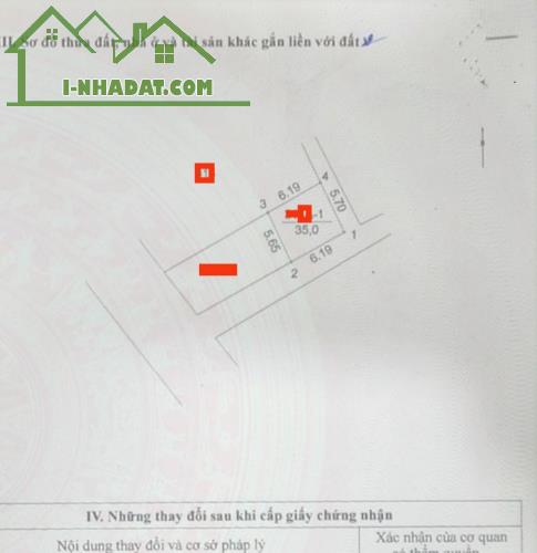 Bán nhanh lô đất 35m2 oto vào nhà tại Dương Nội Hà Đông giá nhỉnh 4 tỷ