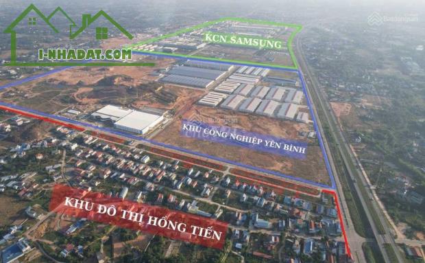 100m2 làn 2 chợ samsung kinh doanh đông đúc ngay cổng samsung TN giá siêu hời - 1