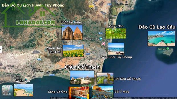 Đất ven mặt biển Bình Thuận Chính chủ bán nhanh 4 lô đất biển Cổ Thạch, đường 29m - 1