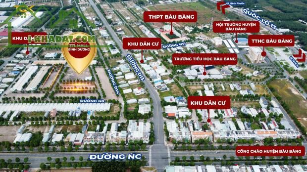 ĐẤT NỀN NGAY KCN 3200HA, LIỀN KỀ QL13 SỔ SẴN FULL THỔ CƯ CHỈ 750 TRIỆU - 4