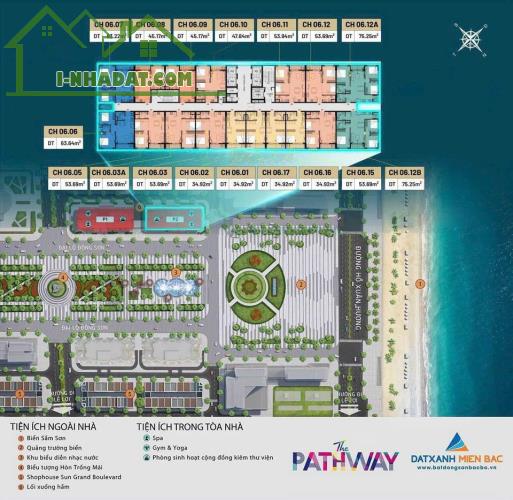 NHẬN BOOKING TÒA P2 THE PATHWAY SẦM SƠN