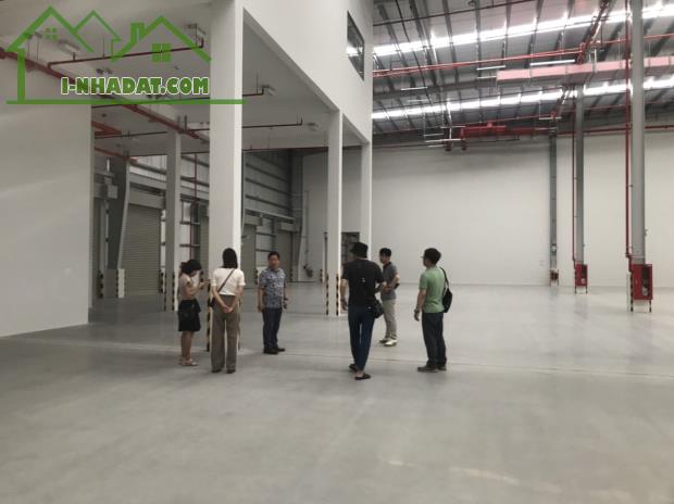 Mời thuê 5.700m2 nhà xưởng, PCCC tự động đầy đủ tại khu công nghiệp Bắc Giang.