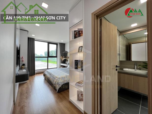 Khai Sơn City- Căn 120m2-giá 45tr/m2-Chiết khấu 12,5%+ Quà Tặng 375tr, HTLS 0% ân hạn gốc