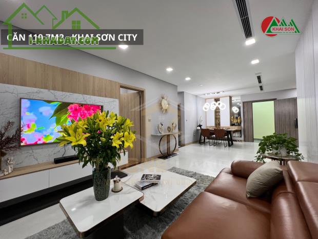 Khai Sơn City- Căn 120m2-giá 45tr/m2-Chiết khấu 12,5%+ Quà Tặng 375tr, HTLS 0% ân hạn gốc - 1