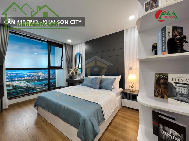 Khai Sơn City- Căn 120m2-giá 45tr/m2-Chiết khấu 12,5%+ Quà Tặng 375tr, HTLS 0% ân hạn gốc - 3