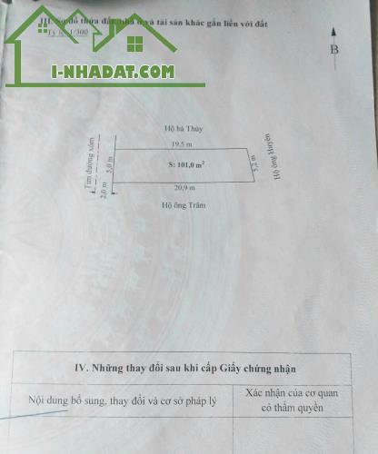 Bán gấp đất quốc lộ 5 Tân Tiến, An Dương, HP. 1,36 tỷ, 101m2, ô tô đỗ cửa. - 3