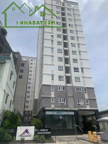 HOT! Chủ bán vội CC 62m2 - 2PN Felisa Riverside Quận 8, sổ chính chủ, view thoáng mát