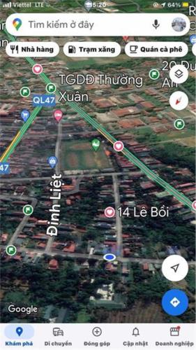 ĐẤT GIÁ RẺ - CẦN BÁN LÔ ĐẤT ĐẸP tại  Lê Lai, Thị trấn Thường Xuân, Huyện Thường Xuân,