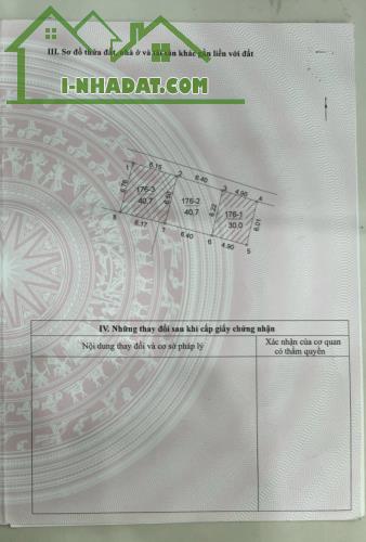 Bán đất Phú Lương, 41m2, mặt tiền 6,4m. Sổ đỏ vuông đẹp, Giá 2.1tỷ