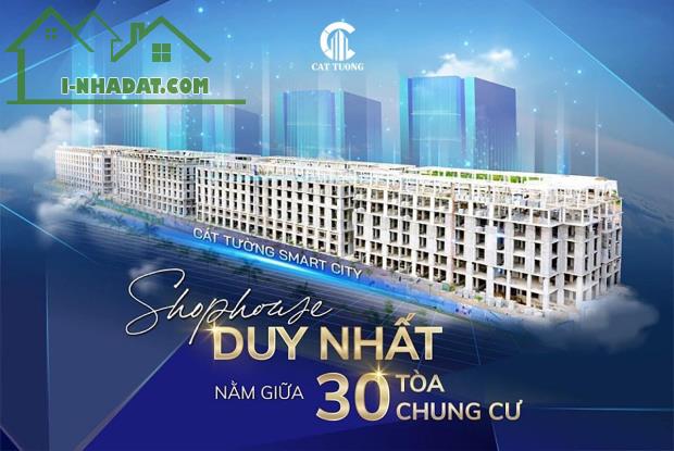 Shophouse Cattuong smart city- Giá 5,188 tỷ