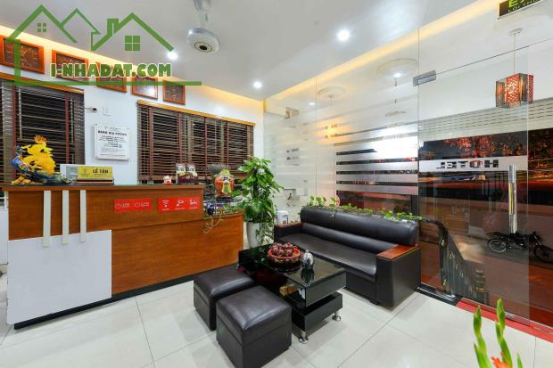 APARTMENT MẶT PHỐ NGUYỄN KHOÁI-99M2-9 TẦNG HẦM-MT 5,5M-LÔ GÓC 3 THOÁNG-DÒNG TIỀN 90 TRIỆU/ - 4