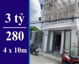 BÁN NHÀ MẶT TIỀN HẺM XE HƠI ( 6 MÉT ). PHẠM HỮU LẦU – NHÀ BÈ