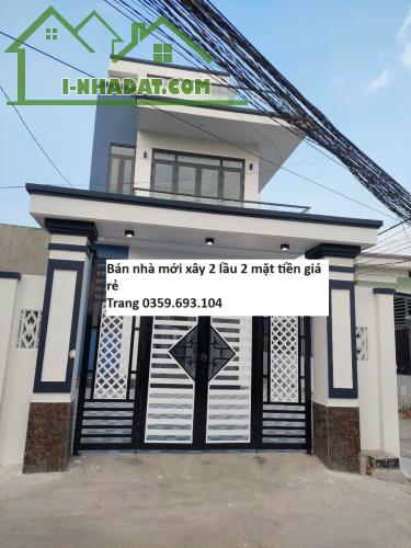 Bán nhà 2 lầu 2 mặt tiền chính chủ xây mới Xã Tân Bình,H.Vĩnh Cửu 0359693104