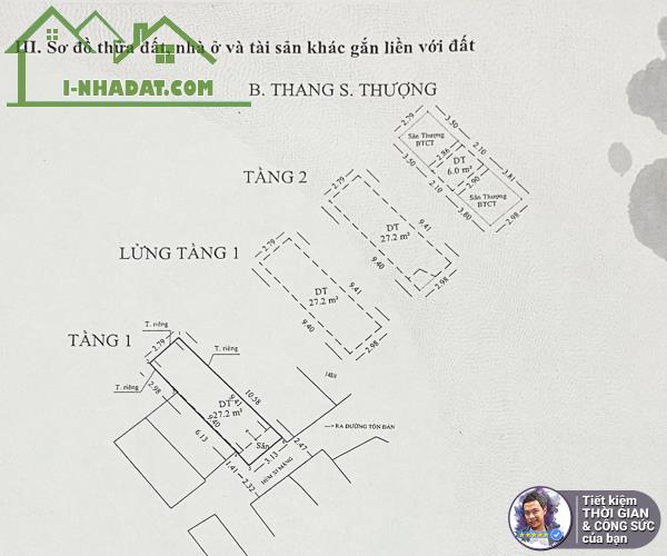 BÁN NHÀ TÔN ĐẢN. 31M2. 5 TẦNG BÊ TÔNG CỐT THÉP. 5 PHÒNG NGỦ. HẺM TRƯỚC NHÀ 3M - 1