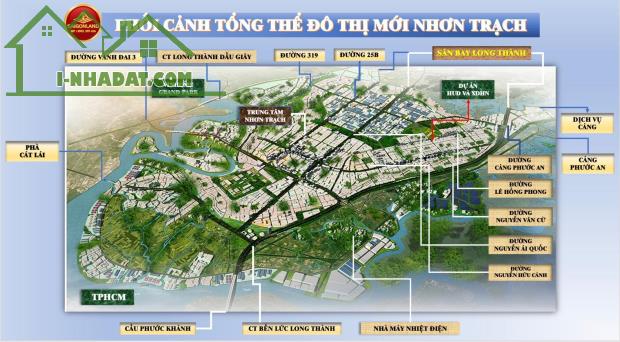 Saigonland Cập nhật sản phẩm đất nền dự án HUD - XDHN - Ecosun Nhơn Trạch với gián bán - 2