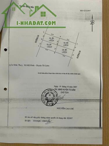 Bán nhà mặt phố Lê Đức Thọ. 2 mặt đường Chếch SERATON. Kinh doanh văn phòng, khách sạn tốt