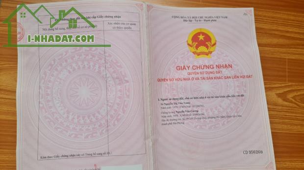 Bán nhà Xóm Trung - 193 Văn Cao diện tích 44m 4 tầng- Lô Góc - mặt ngõ chính GIÁ 3.2 tỉ - 4