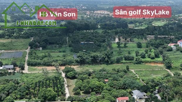 BÁN GẤP LÔ ĐẤT CÓ DT 2712m2 (400m2 ONT) LÔ GÓC 2 MẶT TIỀN CÁCH SÂN GOLF SKYLAKE 300m - 5