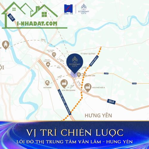 NHẬN BOOKING THIỆN CHÍ DỰ ÁN ECONOMY CITY LÕI TRUNG TÂM  HUYỆN VĂN LÂM- HƯNG YÊN