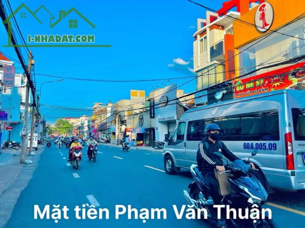 Bán đất 2 mặt tiền đường Phạm Văn Thuận sổ hồng riêng 284m2 giá tốt chỉ 102 triệu/m2 - 4